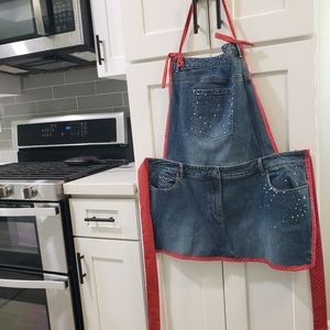 Upcycled Jeans Apron